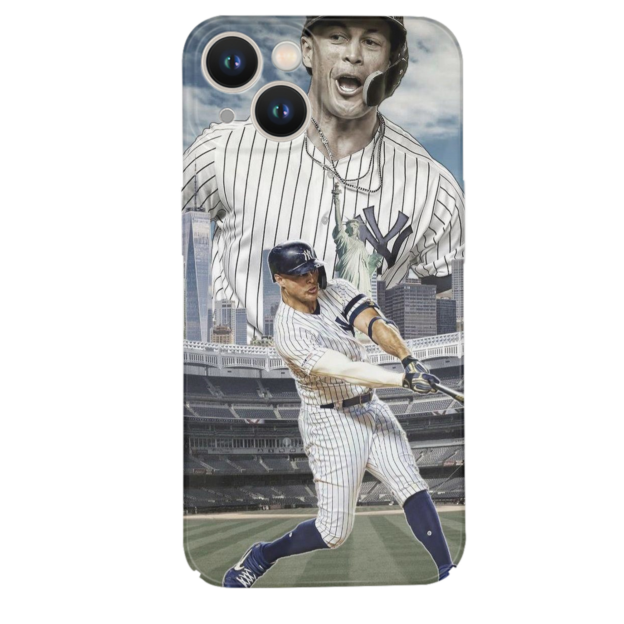Giancarlo Stanton 14 IPhone 14 Series Full-Cover Hard Case – Shockproof With Raised Camera Protection – Precise Cutouts, Wireless Charging Compatible – Durable, Anti-Yellowing, Easy To Clean